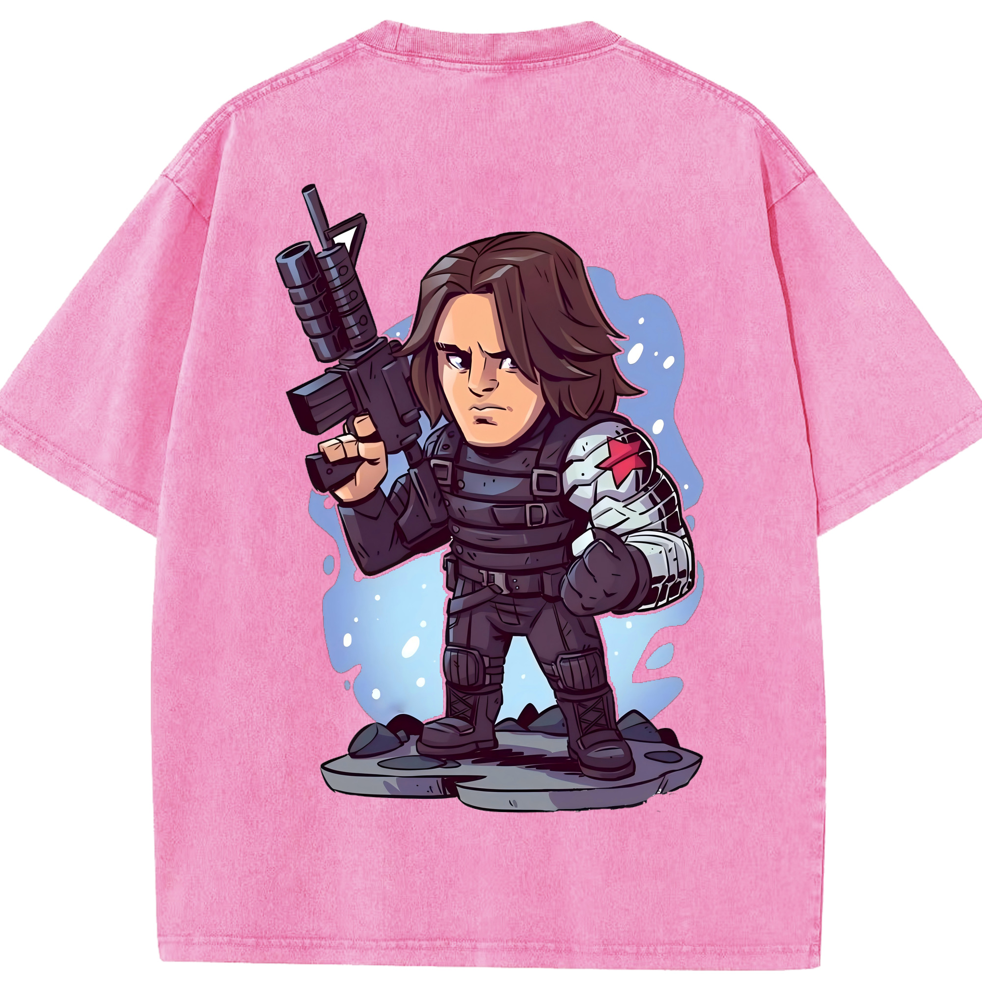 （画像用） アベンジャーズ The Avengers 綿100% ヴィンテージ風 半袖Tシャツ（背面プリント）